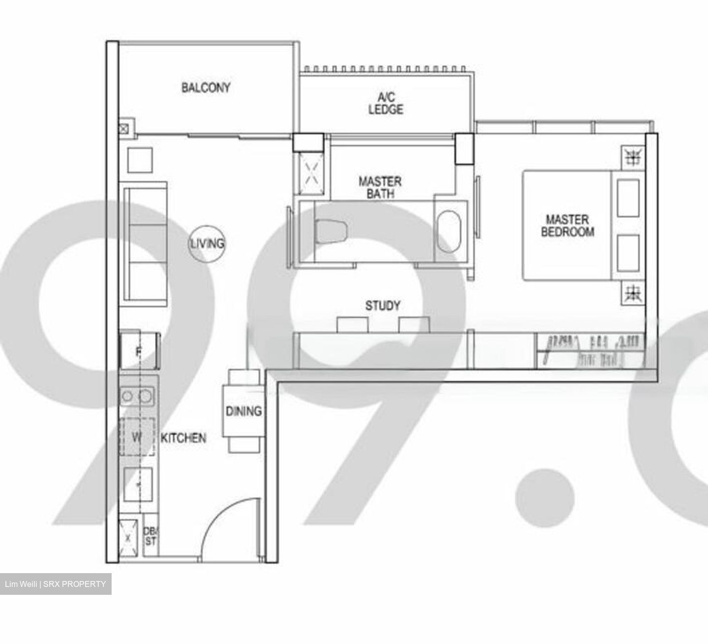 The Poiz Residences (D13), Apartment #458405131